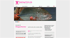 Desktop Screenshot of casting-clinic.de